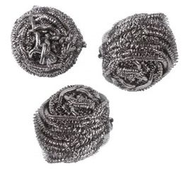 Металлические спиральные губки для посуды ЛАЙМА 3 шт. 603102 