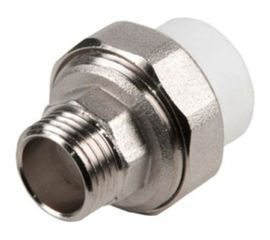Комбинированная муфта VALFEX PP-R белая, разъем 25х1/2 дюйма НР 10156115 127-0223 
