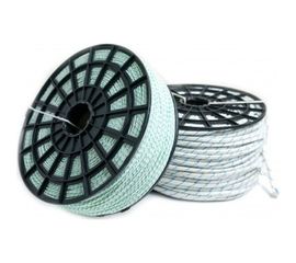 Вязаный полипропиленовый шнур, цветной, катушка 16мм х 100м Эбис 00091 