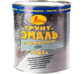 Грунт-эмаль по ржавчине 3в1 НОВБЫТХИМ серая 1л 1/12 1477 