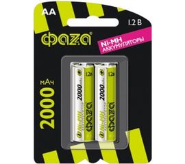 Аккумулятор ФАZА размера AA 2000мАч Ni-MH BL-2 5002975 
