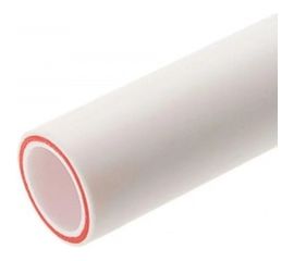 Труба VALFEX PP-R белая, армированная стекловолокном, 20х3.4 мм, 2 м, Т 90°С Ру25 SDR6 101060202 033-2476 