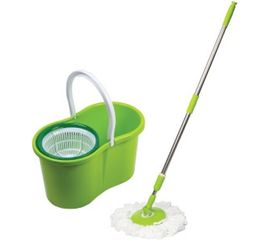 Набор для уборки: ведро и швабра ЛАЙМА 603624 