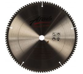 Диск пильный (355 мм; 100T; 25.4 мм) для алюминия и пластика профи АТАКА 8077960 