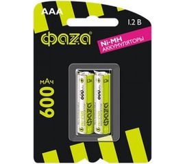 Аккумулятор ФАZА размера AAA 600мАч Ni-MH BL-2 5002852 
