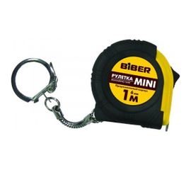 Рулетка (обрезиненный корпус, 1 м х 6 мм) Biber МИНИ 40131 тов-104365 