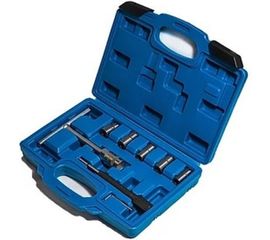 Набор фрез для восстановления гнезд дизельных форсунок VERTUL 7пр. VR50337 