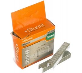 Скоба закаленная (1000 шт; 10 мм; Тип 140) для степлеров Sturm 1071-03-10 