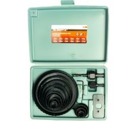 Набор кольцевых пил по дереву&nbsp;(19-127 мм; 12 шт.)&nbsp;MATRIX 70472 