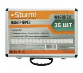 Набор фрез Sturm 35 шт. 9016-RB-S35 