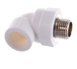 Угольник VALTEC PPR с переходом на наружную резьбу 20х1/2 VTp.753.0.02004 