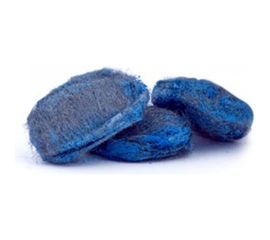 Металлические губки-подушечки с натуральным мылом PATERRA 10 шт в картонной коробке 406-029 