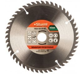 Диск пильный по дереву (165х20 мм; 48T) Sturm 9020-165-20-48T 