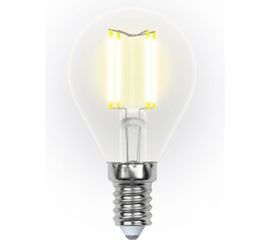 Светодиодная диммируемая лампа Uniel LED-G45-5W/WW/E14/CL/DIM GLA01TR. UL-00002866 