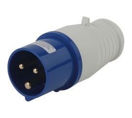 Переносная вилка ЭРА 013 2Р+РЕ 16А 220В IP44 Б0032849 