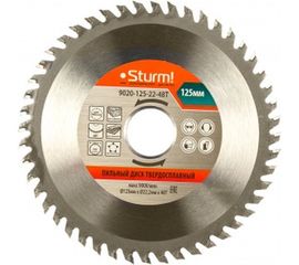 Диск пильный по дереву (125х22 мм; 48T) Sturm 9020-125-22-48T 