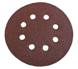 Круги шлифовальные на липкой основе (10 шт; 125 мм; Р80) РОССНА Р860379 