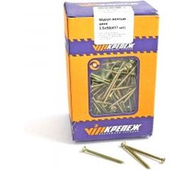 Шуруп VIPкрепеж жёлтый цинк 417 шт 41330 VIP 