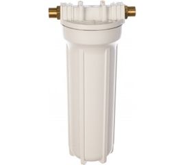 Магистральный фильтр для воды со сменным картриджем Гейзер 1П 1/2" металлическая скоба 32003 