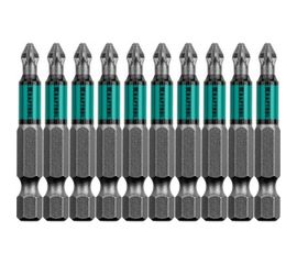 Биты профессиональные (PZ2, 50 мм, 10 шт.) Kraftool 26124-2-50-10 