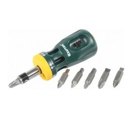 Реверсивная отвертка с битами BIT LOCK 12 в 1 KRAFTOOL 26161-H13 