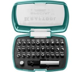 Набор специальных бит с адаптером, 32 шт.  Kraftool 2610-H32 