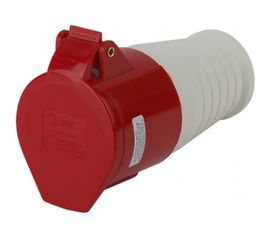 Переносная розетка ЭРА 225 3Р+РЕ+N 32А 380В IP44 Б0032866 