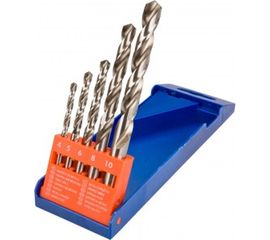 Набор сверл по металлу HSS-G (5 шт; 4-10 мм) VERTO 60H000 