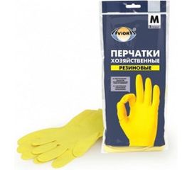 Хозяйственные резиновые перчатки AVIORA, размер M 402-567 