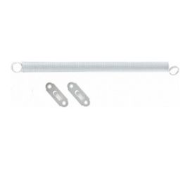 Дверная пружина Россия D-18,5 мм, L-250 мм, цинк, Металлист 91579 