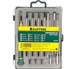 Набор отверток для точных работ KRAFTOOL 25611-H12 