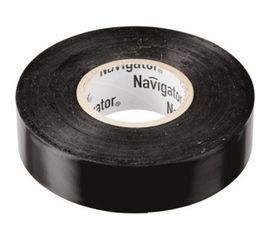 Изолента Navigator NIT-B15-10/BL черная 71229 