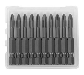 Биты "EXPERT" (E 1/4"; PH 2; 50 мм; 10 шт.) KRAFTOOL 26121-2-50-10 