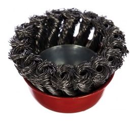 Щетка чашка, крученая металлическая проволока (65 мм; М14) для УШМ Vira 576065 