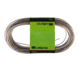 Металлополимерный трос СИБРТЕХ прозрачный ПР-2,5 47627 