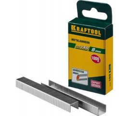 Скобы из закаленной проволоки Kraftool, тип 140 зеленые, 8 мм, 5000 шт 31680-08-5000 