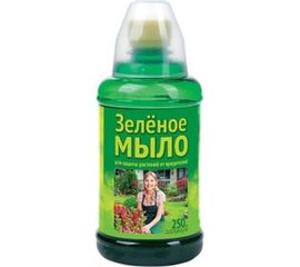 Препарат 250 мл с мерным стаканчиком для защиты растений Зеленое мыло Ваше Хозяйство 4620015698373 