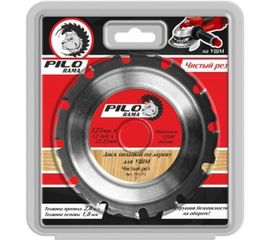 Диск пильный по дереву (125х22.23 мм; 12TPI) для УШМ Pilorama 501212 