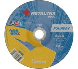 Круг шлифовальный (180x7x22.23 мм; ZZ24R-BF) Metalynx 388655 