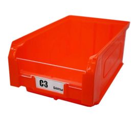 Ящик СТАРКИТ пластиковый, 9,4л, красный C3-R-2 