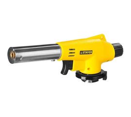 Газовая горелка STAYER MaxTerm на баллон, с пьезоподжигом, 1300С 55584 