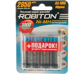 Аккумулятор ROBITON 2850MHAA-4/box BL4 /4 шт./ 9788 
