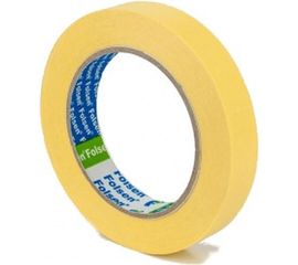 Малярная лента Folsen желтая 80oC 19мм x 50м 02219 