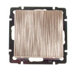 Выключатель WERKEL WL10-SW-1G одноклавишный шампань рифленый a035610 