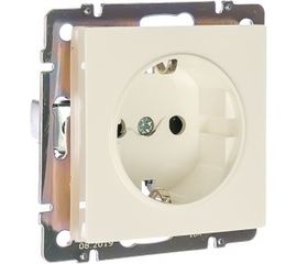 Розетка WERKEL WL01-SKGS-01-IP44 с заземлением и шторками белая a028830 