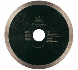 Диск алмазный Standart по керамограниту (125х22.2) для УШМ KEOS DBS01.125 