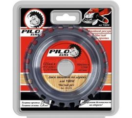 Диск пильный по дереву Двойной ресурс (125х22.23 мм; 24TPIх2) для УШМ Pilorama 501224 