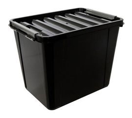 Ящик ПОЛИМЕРБЫТ FULL BLACK 25л 4350904 