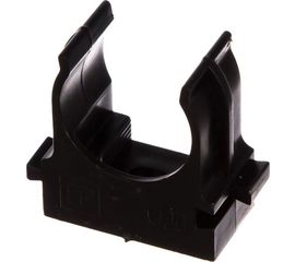 Крепеж-клипса для труб для монтажного пистолета Промрукав черная в п д20 100 шт. PR13.0132 