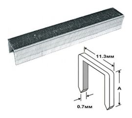 Скобы (11.3х0.7 мм; 8 мм; тип 53; 1000 шт.) для степлера КУРС 31362 